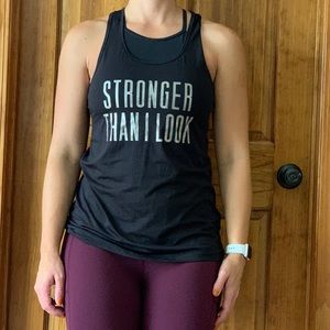 Stronger than I look Tank top